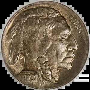 1920-D バッファロー ニッケル NGC MS63 非常に古いホルダー 素晴らしい目の魅力