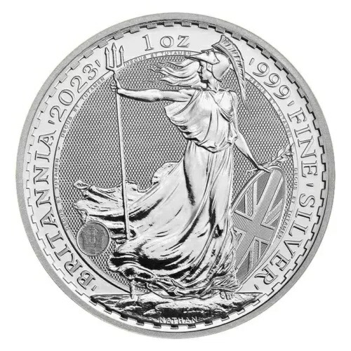 楽天市場】2023年 イギリス 1オンス ブリタニア銀貨 2ポンド
