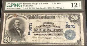 1902-$20DB-SIOAM SPRINGS の FNB-AR-PMG12/net-W/rust。既知の唯一の DB です。|WORLD RESOURCE【KING店】