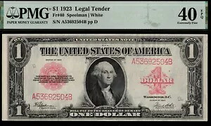 FR-40 1923 $1 LT A53692504B P.M.G 40EPQ｜WORLD RESOURCE【KING店】