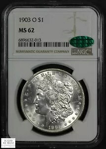 1903年 O モーガン銀貨 1ドル NGC MS 62 CAC|WORLD RESOURCE【KING店】