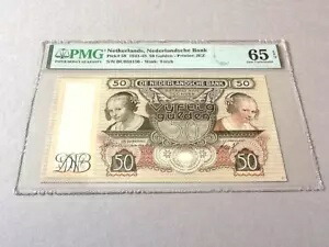オランダ P-58 50 グルデン 1941 PMG 65 EPQ|WORLD RESOURCE【KING店】