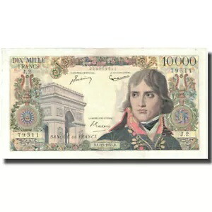 [#805662] フランス、10,000 フラン、ボナパルト、1955、1955-12-01、オーストラリア、ファイエット:51.1