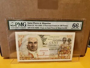 サンピエール＆ミクロン PMG 66 レア