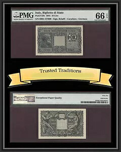 TT 1944 リレ イタリア 10、ビリエット ディ スタート ピック # 32b PMG 66 EPQ 2 個中 2 個連続!｜WORLD RESOURCE【KING店】