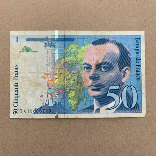 楽天市場】50フラン紙幣 フランス 星の王子様 1994年 美品 世界 外国