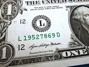 USA 1 ドル 2021 L、カリフォルニア、UNC / *誕生日メモ、1952* / - L 19527869 D -