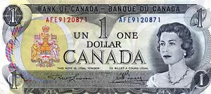 CANADA ONE $ - 発行日 1979 - 素晴らしい状態