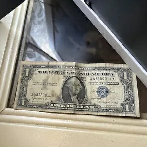 1957B 銀貨 1 ドル証明書