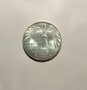 ドイツ10マルク銀貨　4種4枚セット　1972 年ミュンヘンオリンピック ドイツ 1972年 10マルク銀貨 ミュンヘンオリンピック記念