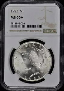 1923 年平和ドル S$1 NGC MS66+｜WORLD RESOURCE【KING店】