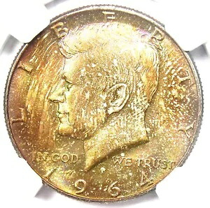 1964-D ケネディ ハーフダラー 50C コイン - NGC MS67 - MS67 では希少 - 925 ドル相当!|WORLD RESOURCE【KING店】