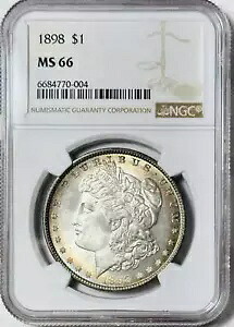 1898 P モルガン シルバー ダラー NGC MS-66|WORLD RESOURCE【KING店】