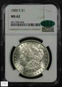 1888 S モーガン シルバー ダラー $1 NGC MS 62 CAC|WORLD RESOURCE【KING店】