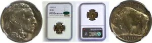 1928-D 5C バッファロー ニッケル NGC MS-65 CAC