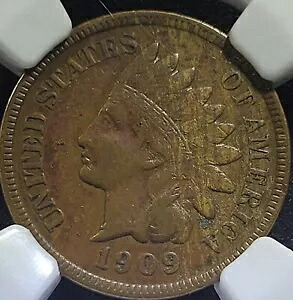 1909-S インディアン ヘッド セント コイン NGC XF45 BN｜WORLD RESOURCE【KING店】