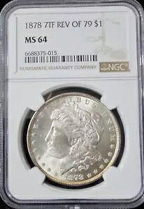 1878 7TF REV 1879 モルガンドル MS-64 NGC|WORLD RESOURCE【KING店】