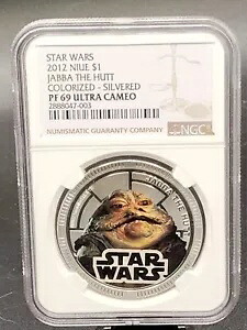 2012 ニウエ $1 スター・ウォーズ - ジャバ・ザ・ハット - NGC PF69 ウルトラ カメオ - トップ ポップ コイン｜WORLD RESOURCE【KING店】 247,005円