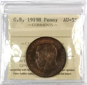 1919H イギリス 1 ペニー、収集品