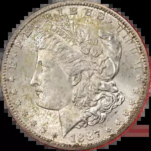 1887-S モーガン シルバー ダラー レッドフィールド コレクション NGC MS64 ストロング ストライク｜WORLD RESOURCE【KING店】