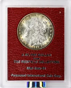 1889-S レッドフィールド NGC MS63 トーン ミント ステート 光沢のあるモーガン シルバー ダラー｜WORLD RESOURCE【KING店】
