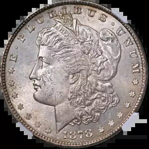 1878-P 8TF モーガン シルバー ダラー NGC MS64 ストロング ストライク｜WORLD RESOURCE【KING店】