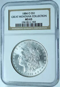 1884 O アメリカ合衆国 シルバー モーガン 米ドル コイン EAGLE NGC i121432｜WORLD RESOURCE【KING店】