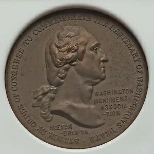 1904 ワシントン記念塔 Assn - 銅メダル - NGC MS64 - 40mm｜WORLD RESOURCE【KING店】
