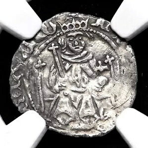 イングランド。ヘンリー7世。 1485～1509年。 ARペニー、ソブリンタイプ、ロザラム、NGC AU50｜WORLD RESOURCE【KING店】