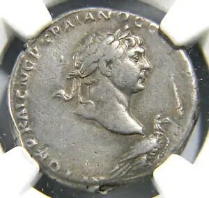 ローマのコイン フェニキア、タイヤ。トラヤヌス。西暦98年から117年。 AR テトラドラクマ NGC VF｜WORLD RESOURCE【KING店】