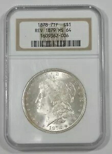 1878 7-Tail Feather Rev of 1879 モーガン シルバー ダラー認定 NGC MS 64｜WORLD RESOURCE【KING店】