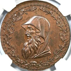 1790 D&H-252c NGC MS 65 BN ANGLESEY ウェールズ コンドル トークン 1P｜WORLD RESOURCE【KING店】
