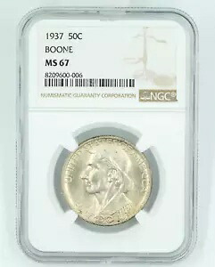 1937 NGC MS67 ブーン記念ハーフダラー｜WORLD RESOURCE【KING店】