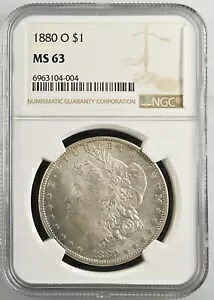 1880 O モーガン シルバー ダラー $1 NGC MS63 6963104-004｜WORLD RESOURCE【KING店】 248,490円