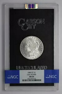 1884 CC モーガン シルバー ダラー GSA ホード NGC MS 64｜WORLD RESOURCE【KING店】