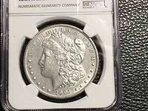 1901 モルガン ドル NGC Au 53 ロットのオリジナル ミント ラスター レディ ハイエンド セット｜WORLD RESOURCE【KING店】
