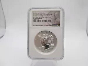 1921-2021 スミソニアン 2オンス ピースダラー NGC リバース PR 70 超高浮き彫り FDOI｜WORLD RESOURCE【KING店】