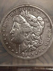 1893年モルガン銀ドル。カーソンシティ造幣局。 NCS 証明書; VFの詳細。素敵なコイン！｜WORLD RESOURCE【KING店】