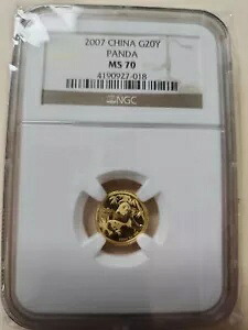 2007 中国 WORLD COIN パンダ 20 元 NGC MS 70. レアコイン｜WORLD RESOURCE【KING店】
