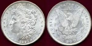 1897 $1 印象的で大胆なディテール ブラストホワイトとミントラスターのオリジナルカラー｜WORLD RESOURCE【KING店】