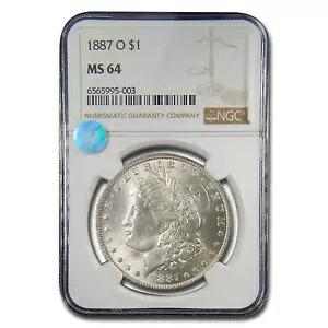 1887-O モルガン ドル MS-64 NGC｜WORLD RESOURCE【KING店】