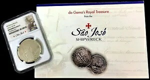 1616-1617 P シルバー ボリビア 8 レアル サンホセ難破船トレジャー COB NGC 正規品｜WORLD RESOURCE【KING店】