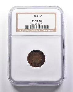 PF65 RB 1894 インディアン ヘッド セント NGC *3737｜WORLD RESOURCE【KING店】
