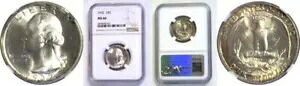 1932 25C ワシントン クォーター NGC MS-66｜WORLD RESOURCE【KING店】