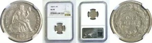 1868-S 10C シーテッド リバティ ダイム NGC AU-50｜WORLD RESOURCE【KING店】