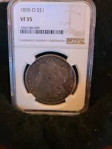 1895-O NGC VF35 *希少* モーガン シルバー ドル｜WORLD RESOURCE【KING店】