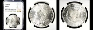 1884 $1 NGC MS64- PQ モルガン ドル｜WORLD RESOURCE【KING店】