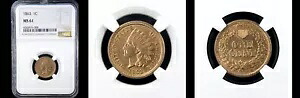 1863 1C NGC MS61 インディアンヘッドセント|WORLD RESOURCE【KING店】