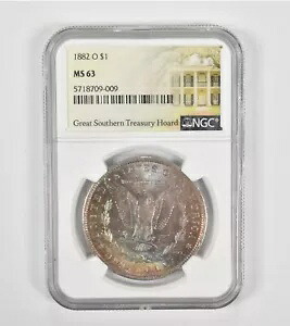 MS63 1882-O モルガン シルバー ダラー グレート サザン トレジャリー ホード グレード NGC *1418｜WORLD RESOURCE【KING店】