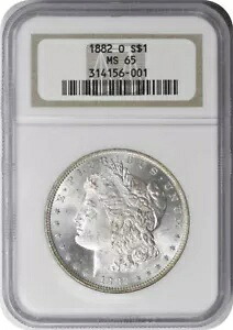 1882-O モーガン シルバー ダラー MS65 NGC｜WORLD RESOURCE【KING店】